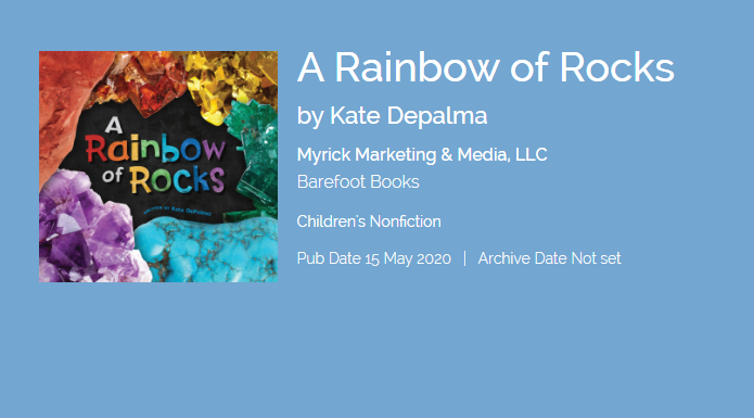 Children’s Book Review — A Rainbow of Rocks