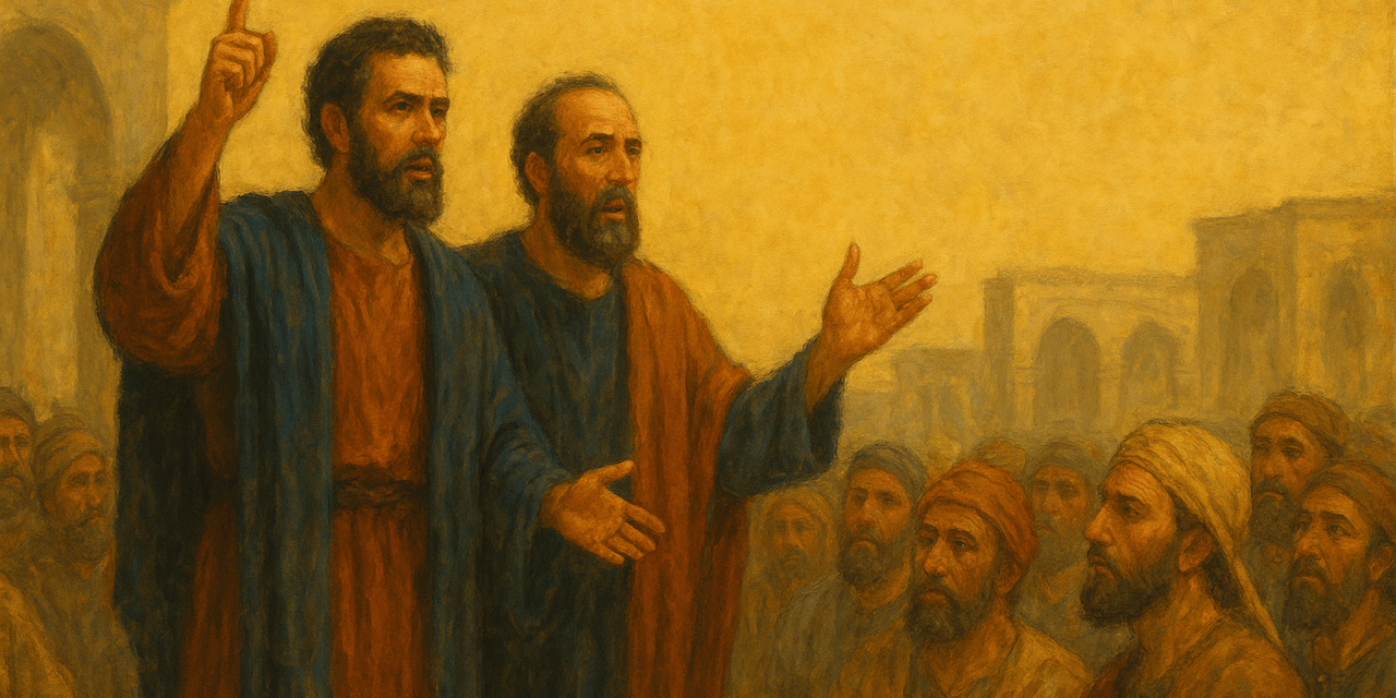 Those Open Air Preaching Apostles